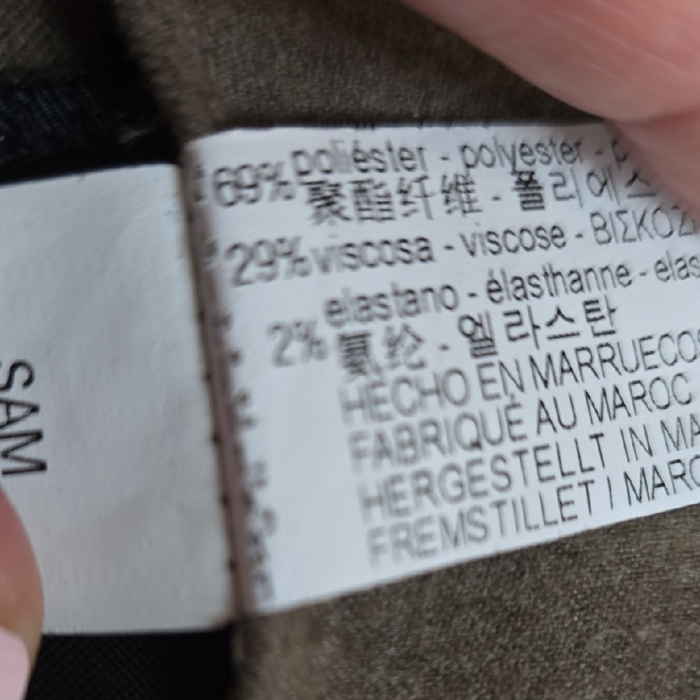 ZARA WOMAN Tan High-waist Dress Pants - Picture 3 of 4